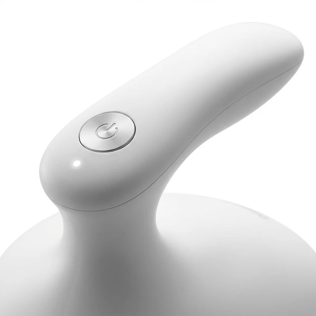 Lumina™ 4-in-1 Red Light Head Massager — Smart Hot Compress & Scalp Therapy